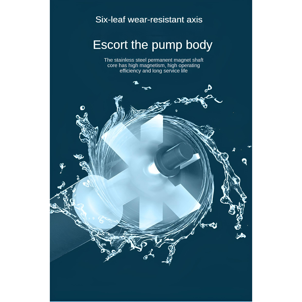 3 ใน 1ปั๊มน้ําใต้น้ําพิพิธภัณฑ์สัตว์น้ําประหยัดพลังงานเงียบขยายออกซิเจนคลื่นกรอง - รูปที่ 5