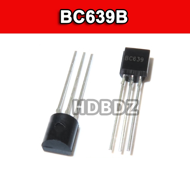 50~100PCS BC639B TO-92 BC639 1A 80V Low Power Triode NPN ทรานซิสเตอร์ IC
