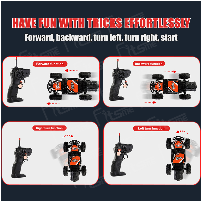 1:16 โลหะผสมรถบังคับ 2.4Ghz 4wdรถไต่หินรีโมทรถบังคับวิทยุรถของเล่นควบคุมระยะไกลของเด็กรถบังคับวิบาก - รูปที่ 7