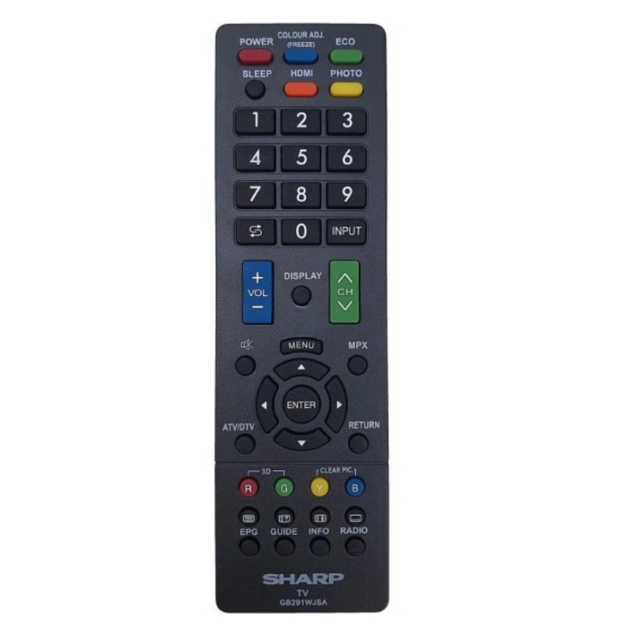 เหมาะสําหรับ Sharp GB291WJSA Aquos LCD TV รีโมทคอนโทรล GB225WJSA GB349WJSA