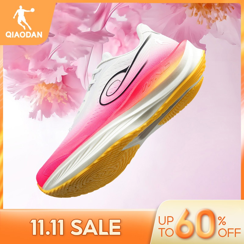 Qiaodan WIND 3TR รองเท้าวิ่งผู้หญิงกีฬาการฝึกอบรม Shock Absorbent Rebound Anti-slip QDB022252297