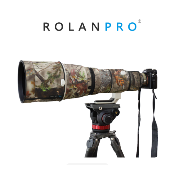 Rolanpro Lens Cover for Sony FE 600mm F4 GM OSS case camouflage color