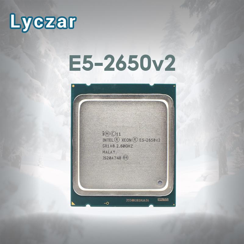 Intel Xeon E5 2650v2 โปรเซสเซอร์ LGA 2011 2.6GHz 20M Octa-Core 95W Lyczar Server CPU