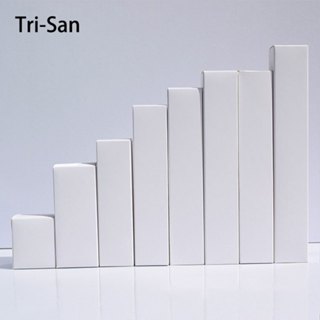 กล่องของขวัญสีขาว10ชิ้น13-23ซม.ความสูงกล่องบรรจุภัณฑ์กระดาษแ…