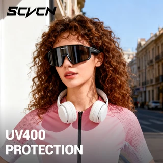 Scvcn แฟชั่นแว่นตากันแดด Cool ผู้ชายผู้หญิงแว่นตาหรูหรากีฬากลางแจ้ง Runing Drving Shades Racing UV400 MTB จักรยานแว่นตา