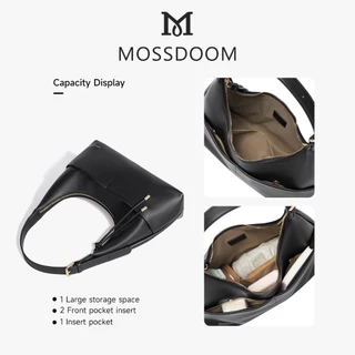 MOSSDOOM Fabia Bag กระเป๋าหนังพียูสะพายไหล่สุดเรียบหรู
