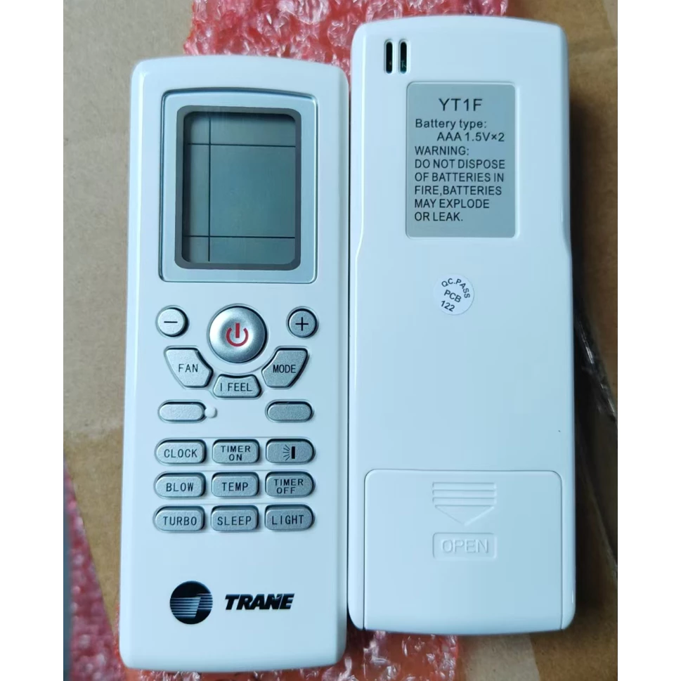 รีโมทคอนโทรลใหม่เหมาะสําหรับเครื่องปรับอากาศ Trane/Star Aire YT1F เข้ากันได้กับรุ่นนี้โดยตรง