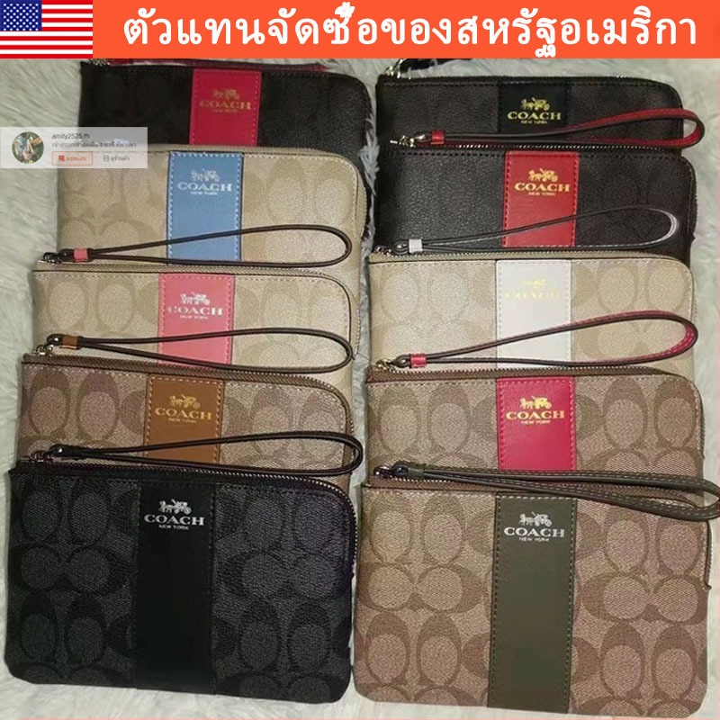 🌈การจัดส่งรวดเร็ว， กระเป๋าคลัตช์สำหรับผู้หญิง，กระเป๋าใส่เหรียญ，กระเป๋าสตางค์ใบสั้น F58035