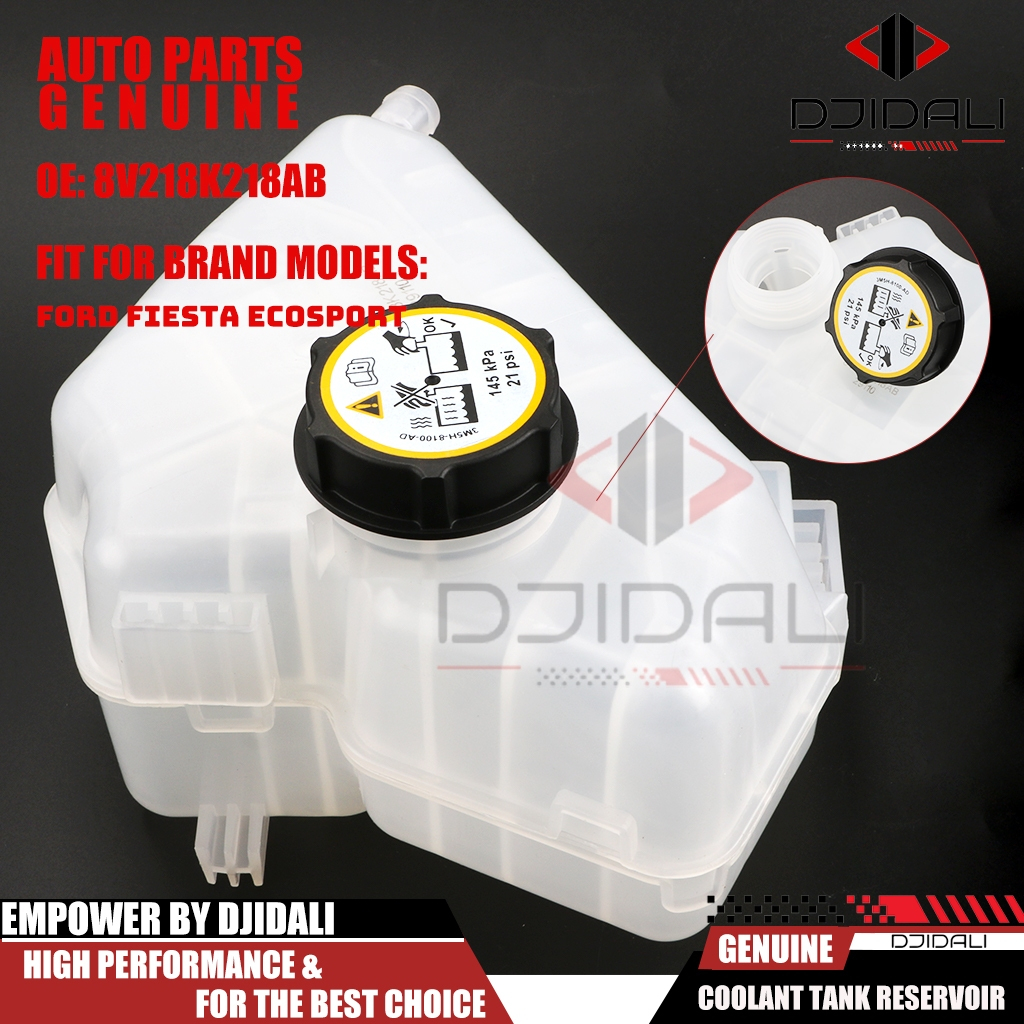 8V218K218AB Ford Coolant Tank สําหรับ Ford Fiesta EcoSport เสริมกาต้มน้ําถังน้ํา