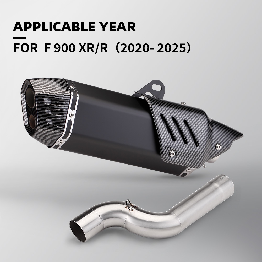 สําหรับ BMW F900 F900R F900XR เชื่อมต่อ Link ท่อท่อไอเสียท่อ Slip บนรถจักรยานยนต์ไอเสีย Escape ระบบท