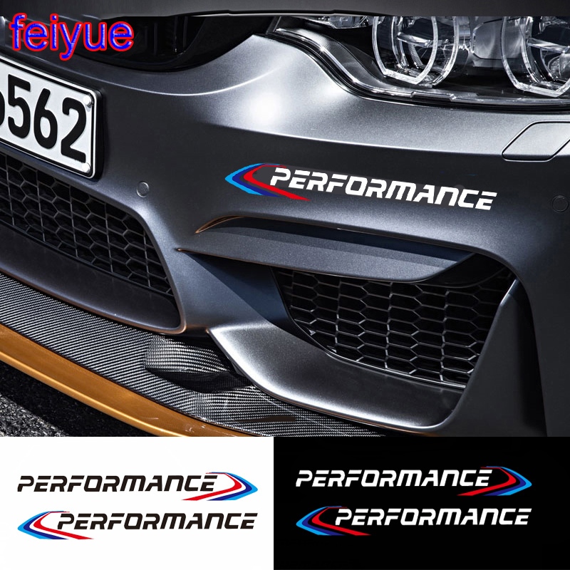 2pcs Motorsport-สติ๊กเกอร์สําหรับBMW E30 E36 E60 E46 E90 E71 E87 F30 F10 F20 X1 X3 X4 X5 X6