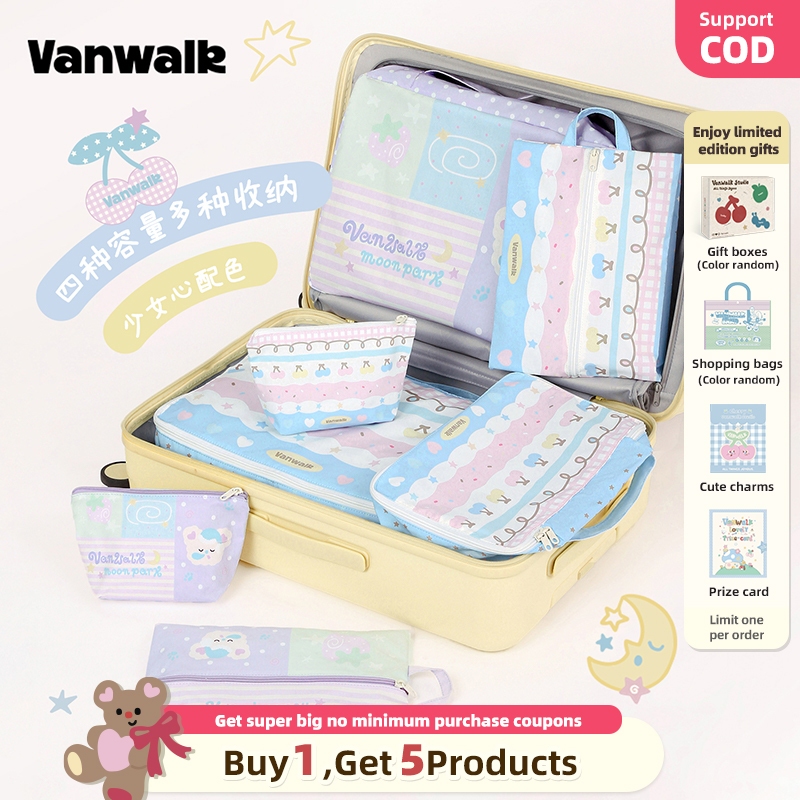 Vanwalk ตุลาคม Pinecone Tribe Series Storage Bag vs75