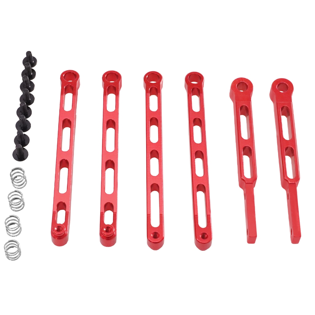 สําหรับ MN 1/12 MN82 MN82T LC79 MN82S MN82Pro RC รถโลหะด้านหน้าด้านหลังเพลา Fixing Rods อัพเกรด Fixe
