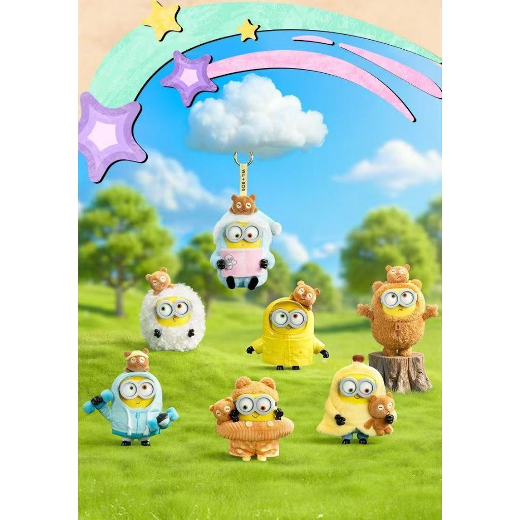 [จัดส่งภายใน 24 ชั่วโมง] 52TOYS BOB & TIM Minions Good Friends Together Series อินเทรนด์ตุ๊กตาตุ๊กตาเครื่องประดับรูป