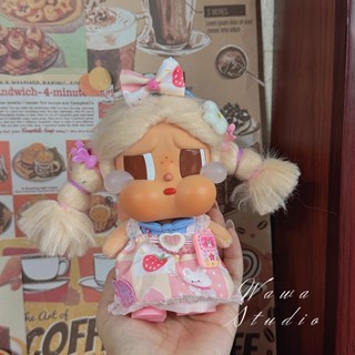 ไม่บรรจุ Baby Crybaby Crybaby ผลิตภัณฑ์ใหม่โหมดวันหยุดบนซีรีส์ตุ๊กตาไวนิลเสื้อผ้าเด็ก