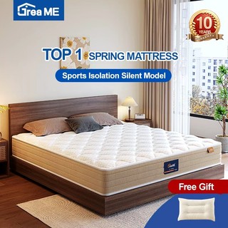 Dreame memory foam spring mattress queen/king size bed foam matress senior bedding