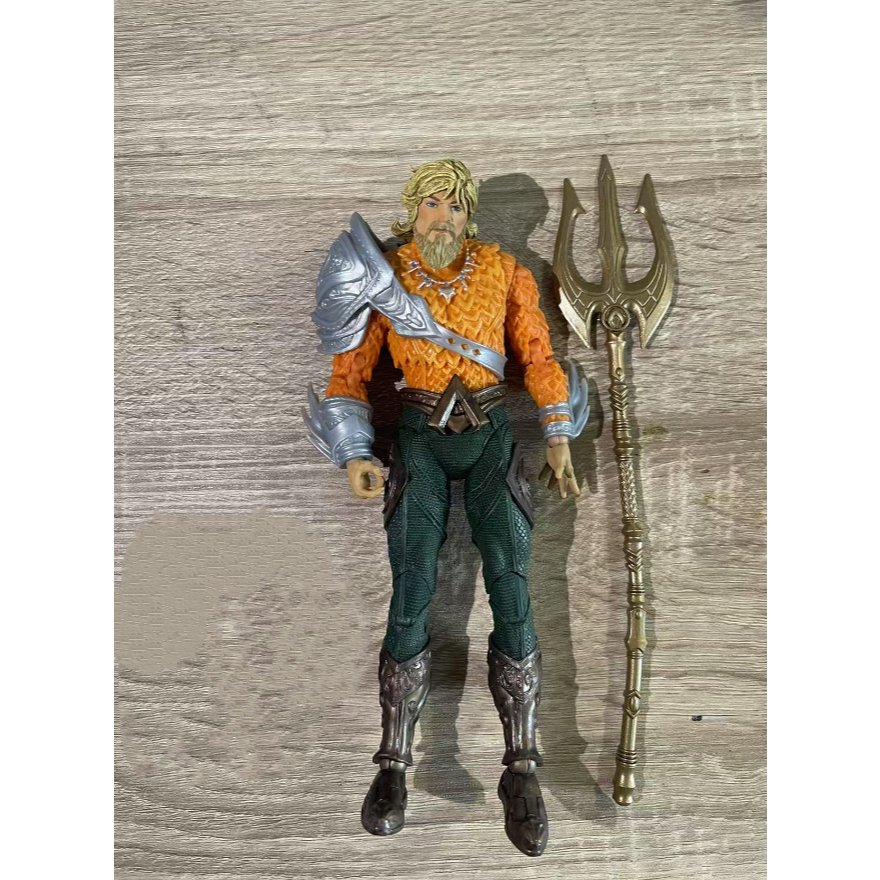 (ไม่มีกล่อง) McFarlane Page Puncher PP Series Aquaman Action Figure
