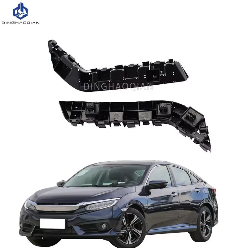 2 ชิ้นกันชนสนับสนุนสําหรับ Honda Civic 2016 2017 2018 ด้านหน้าซ้ายขวาวงเล็บกันชน 71198-TEA-T01 71193
