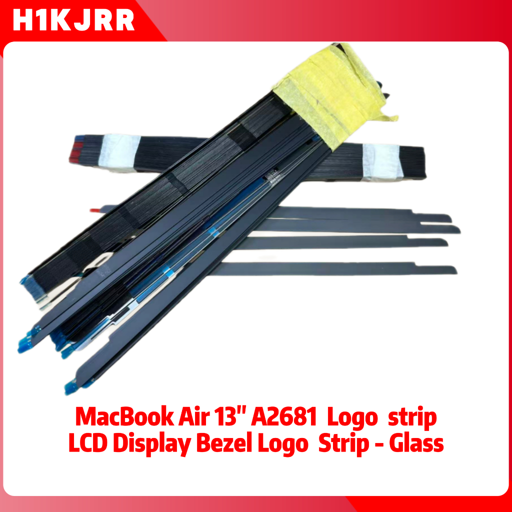 ใหม่ forMacBook pro A2681 จอแสดงผล LCD Bezel โลโก้แถบแก้วอะไหล่สําหรับซ่อมหรืออัพเกรด