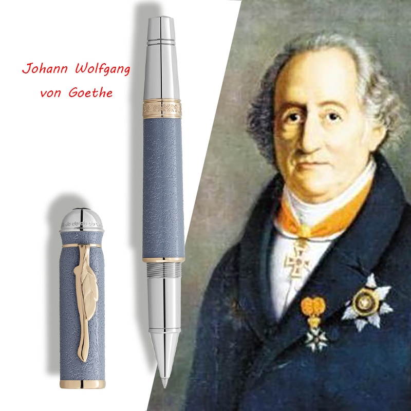 MB Pen Celebrity Series Tribute to Goethe Signature Pen หรูหรา Fountain Pen ปากกาลูกลื่น