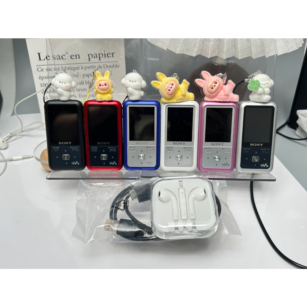 Sony walkman เครื่องเล่น mp3 NW-S716F(4GB)/ NW-S615F(2GB) เครื่องเล่นเพลงพกพา Pocket Music
