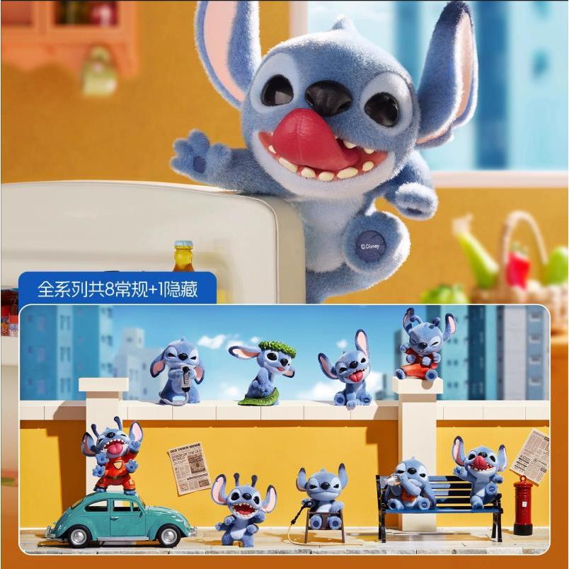 Disney Stitch Ohana Means Family Series Blind Box Toy Collection