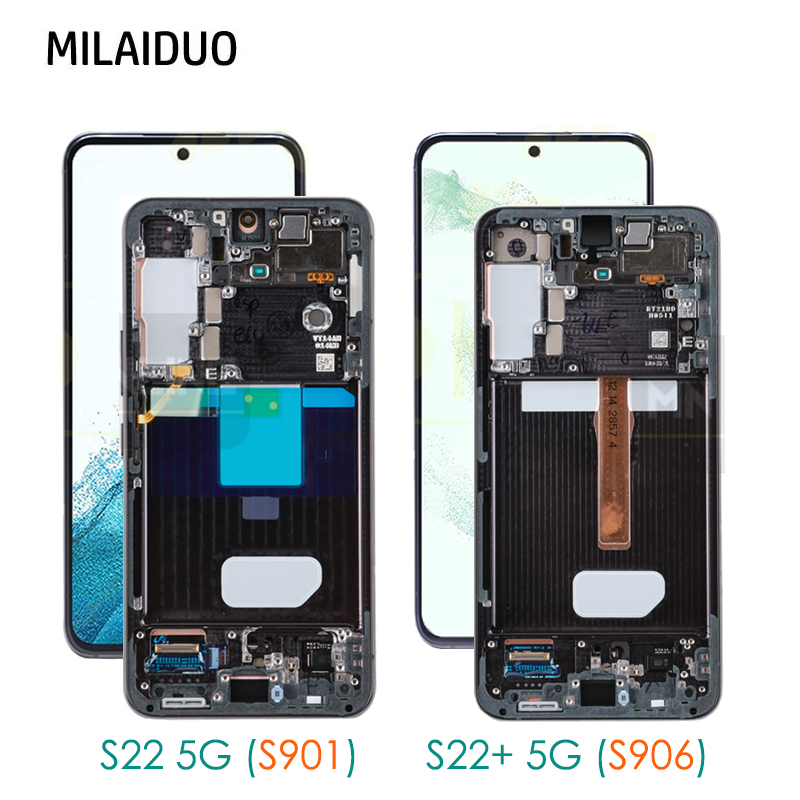 SAMSUNG Super Amoled/TFT AMOLEDสําหรับSamsung Galaxy S22 5G/ S22 + 5G /s22 Plus 5GจอแสดงผลLCDหน้าจอส