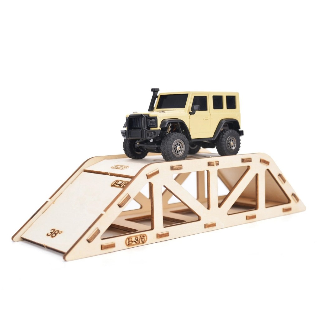 LDARC เดสก์ท็อปจําลอง Off-road อุปสรรคหลักสูตรสําหรับ 1 / 43 1 / 58 1 / 64 RC รถรุ่น Crawler ของเล่น