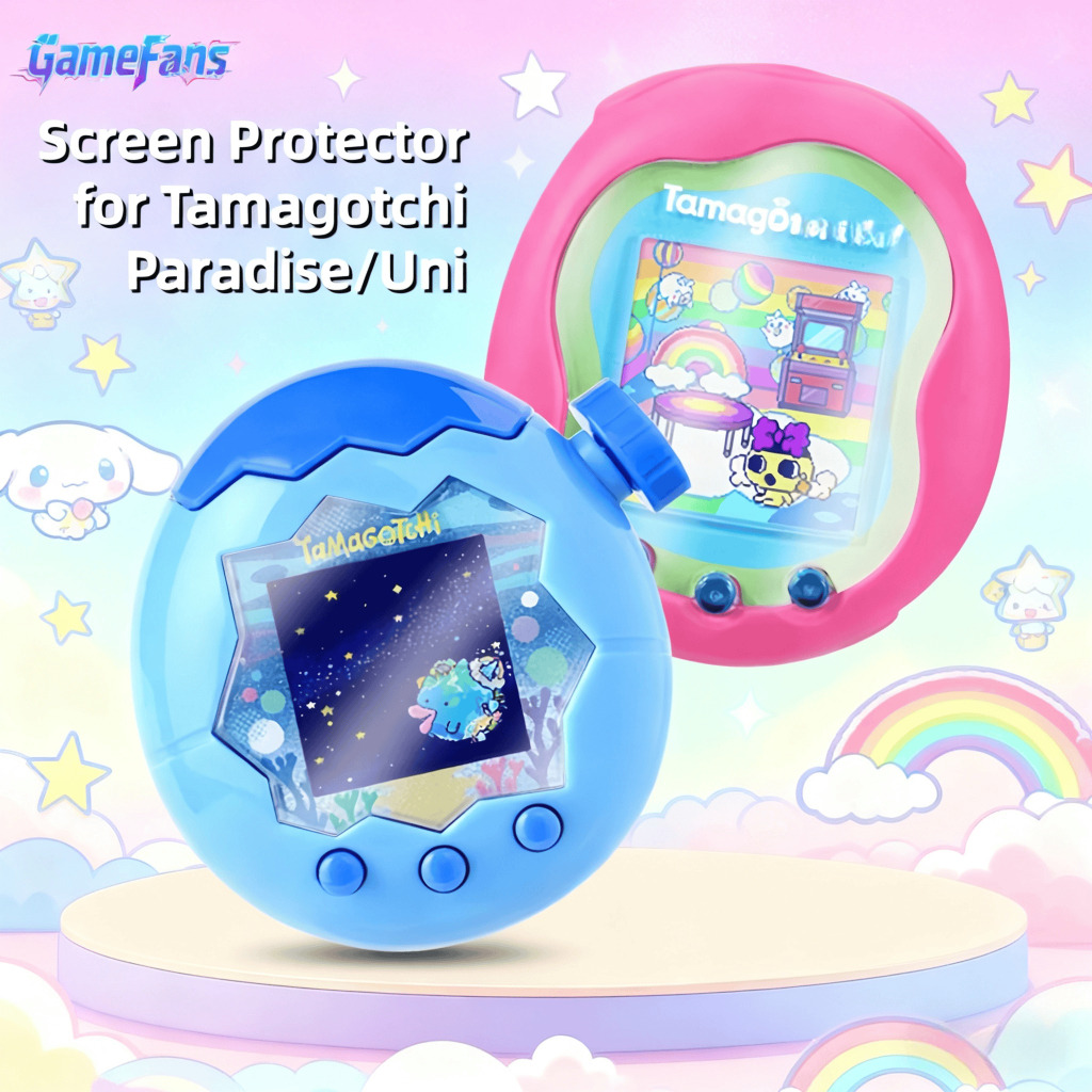 ตัวป้องกันหน้าจอ เหมาะสําหรับ Tamagotchi Paradise/Uni คอนโซลเกมสัตว์เลี้ยงอิเล็กทรอนิกส์ HD TPU ซ่อมอัตโนมัติฟิล์มป้องกันรอยขีดข่วน
