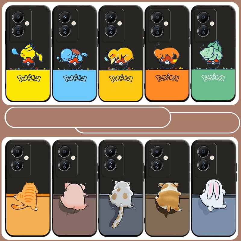 เคสสําหรับ OnePlus 12R 13 13R Nord N30 Pokémon TPU Matte Case Soft Cover