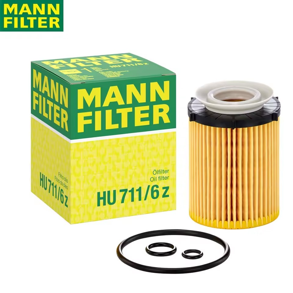 MNN FILTER HU 711/6 z กรองน้ํามันสําหรับ INFINITI QX30 MERCEDES-BENZ M270/M274 ทําความสะอาดที่ยอดเยี