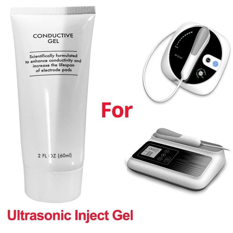 Yunchi เจลอัลตราโซนิกสําหรับเครื่องบําบัดอัลตราโซนิกบรรเทาปวดร่างกายอัลตราซาวนด์กายภาพบําบัดอุปกรณ์นวดครีมเจล 60ml