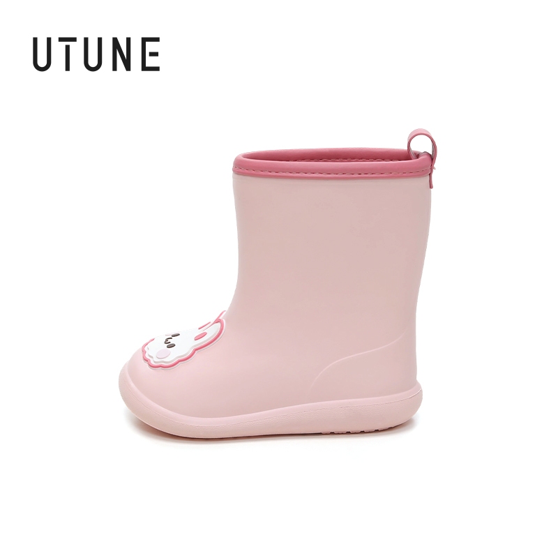 UTUNE รองเท้าบูทกันฝน EVA กันน้ํา กันลื่น สําหรับเด็กผู้ชาย