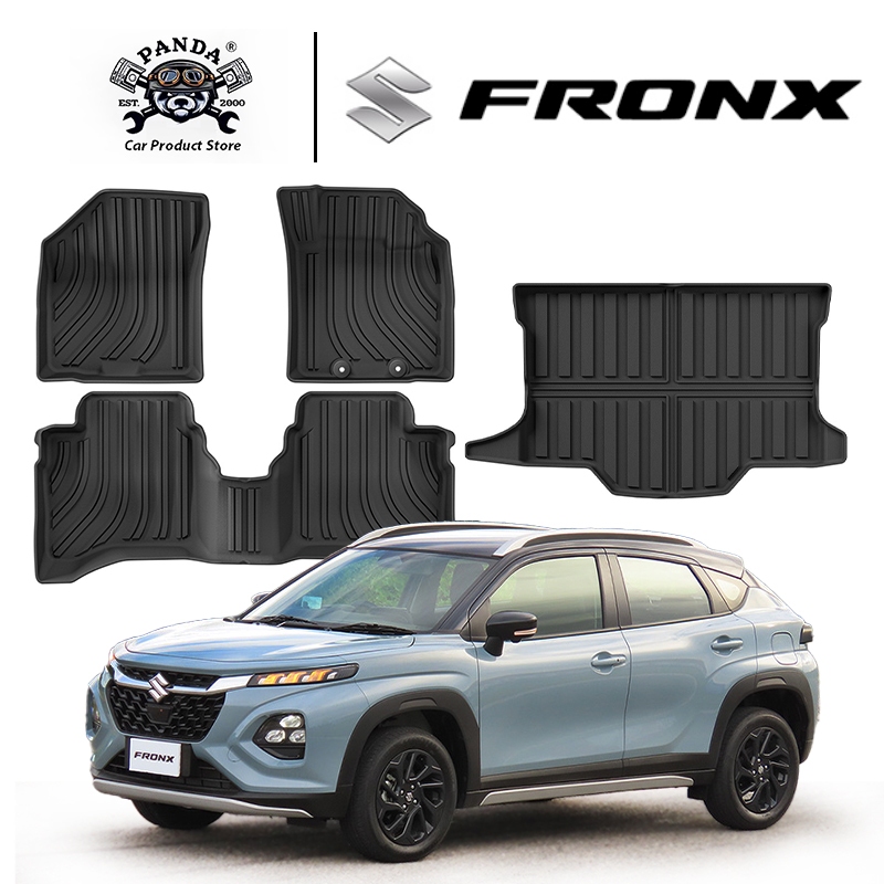 [Panda] พรมปูพื้นรถยนต์ Suzuki Fronx [2025 - ปัจจุบัน] พรมรถยนต์ พรม วัสดุ TPE ที่เป็นมิตรต่อสิ่งแวดล้อมทนทานและต่อต้านลื่นลื่น