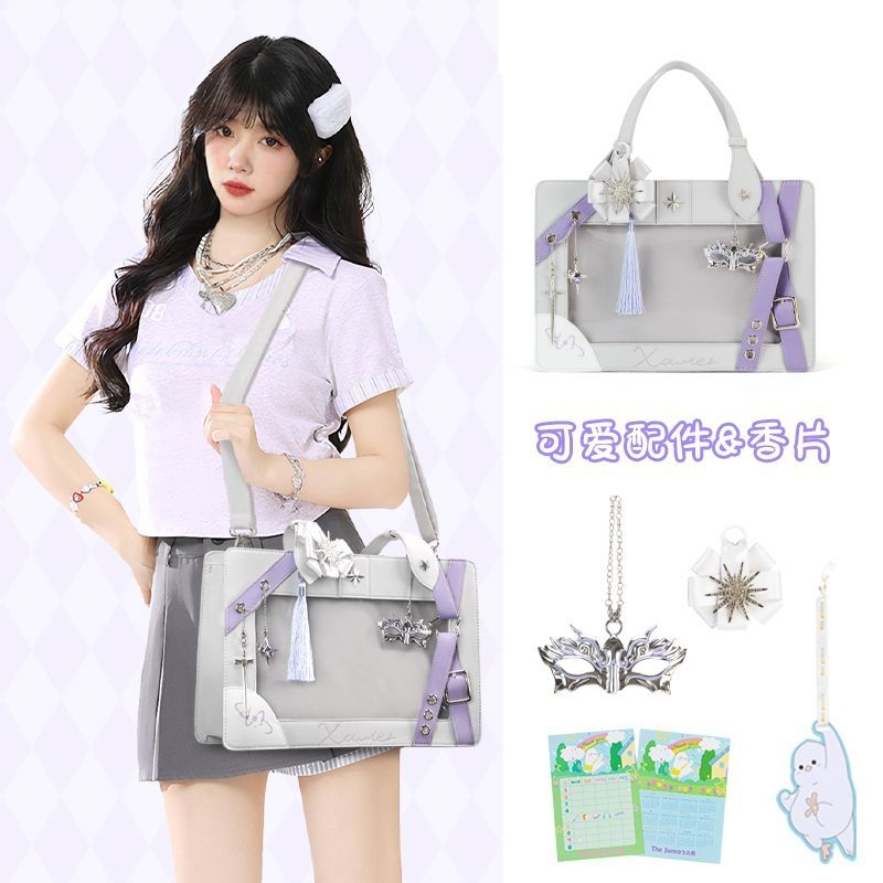 Love and Deepspace Shen Xinghui Ita Bag Character Themed Display Backpack with Collectible Accessori