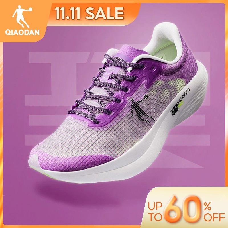 Qiaodan Feiying PB Pro รองเท้าวิ่งผู้ชายมาราธอนแผ่นคาร์บอน Rebound Anti-Slip QDB023253299ทีที