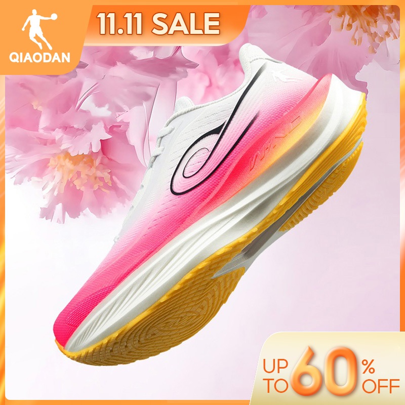 Qiaodan WIND 3TR รองเท้าวิ่งผู้หญิงกีฬาการฝึกอบรม Shock Absorbent Rebound Anti-slip QDB022252297