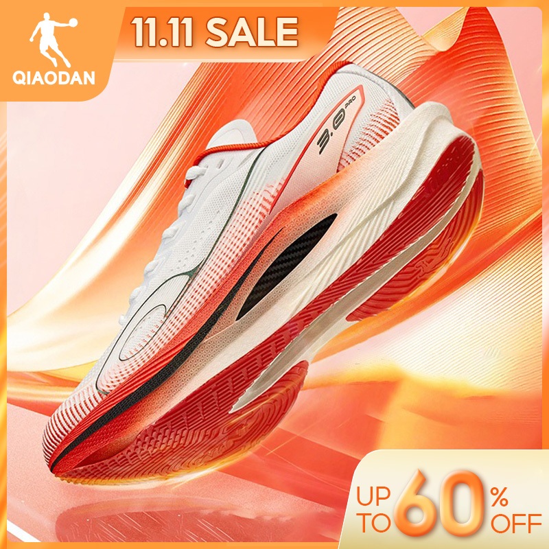 Qiaodan WIND 3.0 Pro รองเท้าวิ่งผู้ชาย Marathon Racing Training Full-Palm Carbon Plate QDB023252298ท