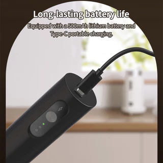 Cliton เครื่องตีฟองนมไฟฟ้า USB ชาร์จกาแฟ Frother ปรับความเร็ว 3 ระดับสําหรับกาแฟ, ลาเต้, Cappuccin