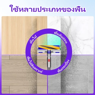 เข้ากันได้ DYson นํา ยืดหยุ่นลูกกลิ้งทําความสะอาดหัวเข้ากันได้กับชิ้นส่วนสูญญากาศ โวลต์10 บาง/โวลต์12 ,ส่องสว่างซ่อนฝุ่นและเศษ,ไดสันไม้เนื้อแข็งชั้นสิ่งที่แนบมา，เครื่องดูดฝุ่น、หัวลูกกลิ้งไดสัน、อะไหล่เครื่องดูดฝุ่นไดสัน