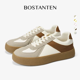 BOSTANTEN รองเท้าผ้าใบ GAT สไตล์เกาหลีวินเทจ ระบายอากาศดีไม่อับชื้น พื้นนุ่ม เดินทั้งวันไม่เมื่อย ใส่สบาย
