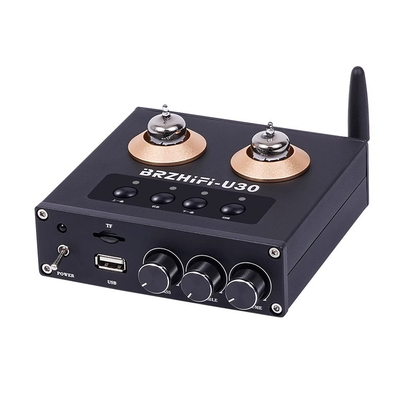 BRZHIFI-U30 แฟลชไดรฟ์ USB GE5725W หลอดอิเล็กทรอนิกส์ preamplifier บลูทูธ 5.3