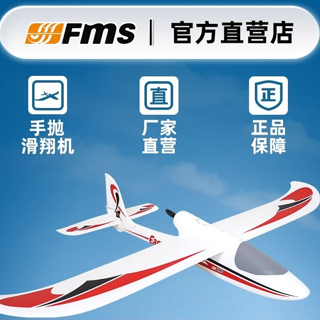 FMS 1280mm Traveler V2 Novice Training Airplane Back Push Fix Wing Airplane Model