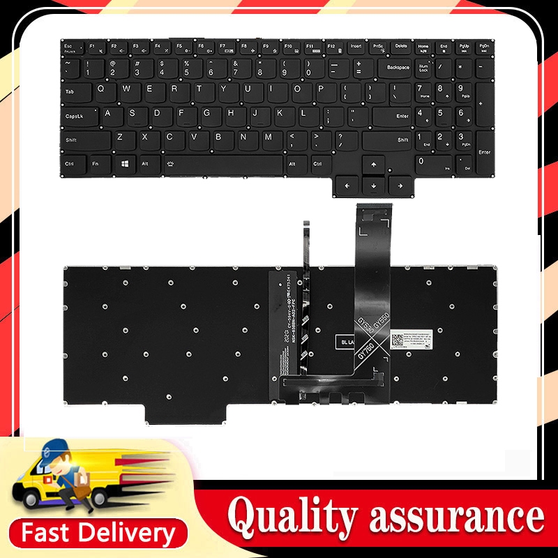 แป้นพิมพ์แล็ปท็อปใหม่สําหรับ Lenovo ideapad Gaming 3-15 IMH05 ARH05 ACH6 15IHU6 พร้อมแบ็คไลท์