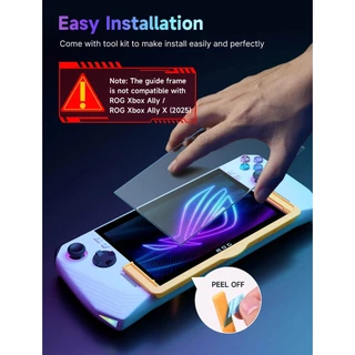 JSAUX HD Tempered Glass Screen Protector กระจกนิรภัยป้องกันหน้าจอสําหรับ ROG Xbox Ally X (2025) &ROG Ally & ROG Xbox Ally Series-GP0111B