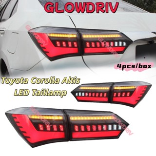 Toyota corolla altis 2014-2018 ชุดไฟท้าย LED ไฟเลี้ยววิ่งสัญ…