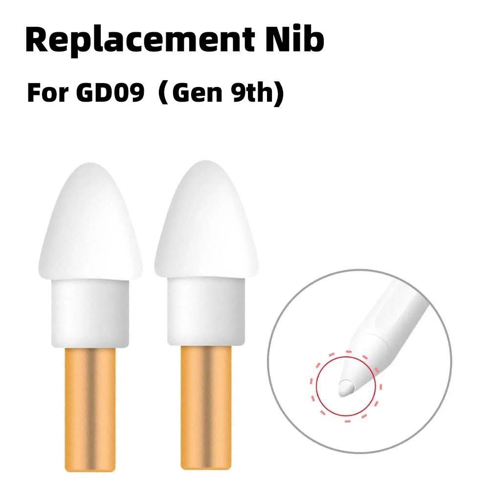 3/2/1 ชิ้นเคล็ดลับดินสอสําหรับ GOOJODOQ GD9/Gen 9th Pencil Nib