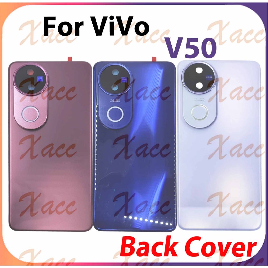 สําหรับ วิฟ โวลต์50 ฝาหลังแบตเตอรี่พร้อมกรอบเลนส์กล้องโทรศัพท์เปลี่ยนการติดตั้ง