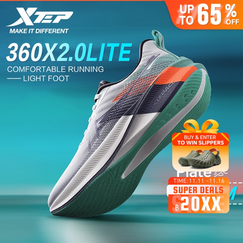 【xtep】360X 2.0 LITE | รองเท้าวิ่งแผ่นคาร์บอนมาราธอนสําหรับผู้ชาย