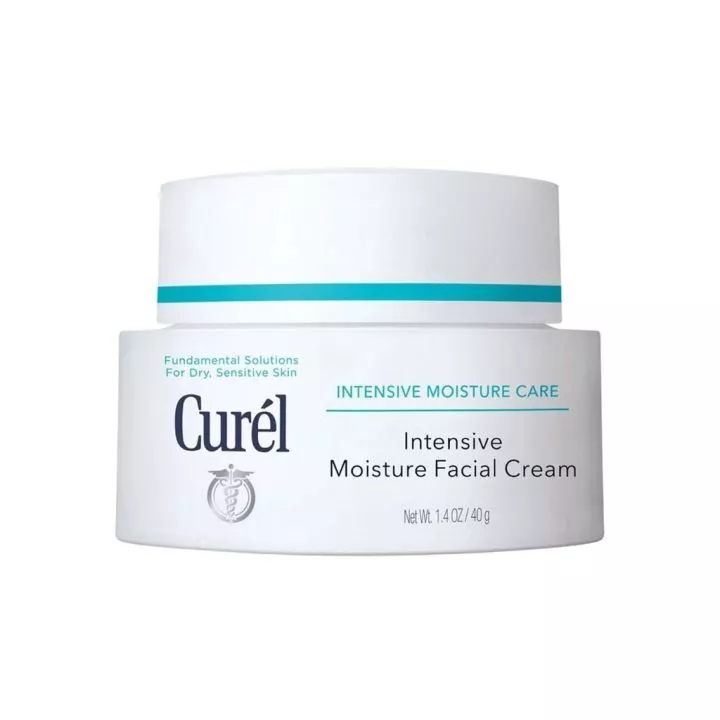 Curel Intensive Moisture Care Moisturizer Cream 40g สําหรับผิวแห้งและผิวแพ้ง่าย